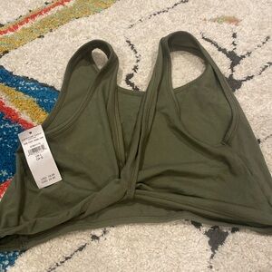 Green Reservable Tank Top